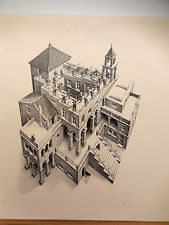 Ascendente y descendente de Escher - puzzle 550 piezas