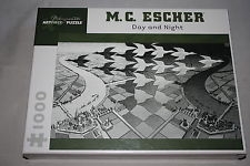 Día y noche de Escher - puzzle 1000 piezas