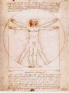 El Hombre de Vitruvio de Leonardo Da Vinci, puzzle de 1000 de Ravensburger