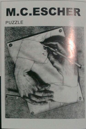 Manos dibujando de Escher - puzzle 1000 piezas