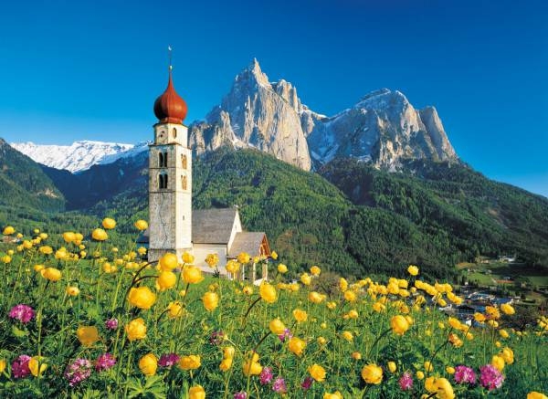 Rompecabezas Tirol Suiza de 1500 piezas - Marca Clementoni
