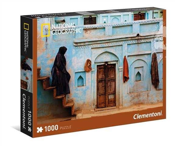 rompecabezas mujer de Pakistán - 1000 piezas Clementoni - National Gaographic