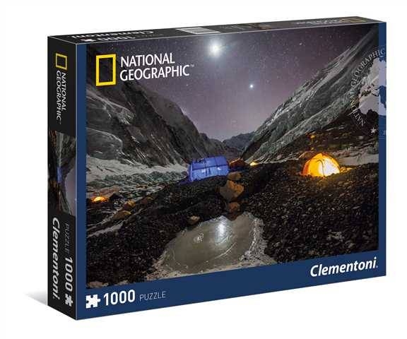 Puzzle Campamento del Everest - National Gaographic- 1000 piezas Clementoni