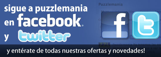puzzlemania en facebook y twitter