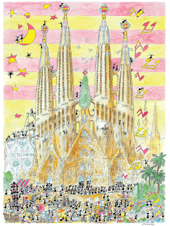 Hormigas Sagrada Familia Barcelona ( Ref:  0000003500 )
