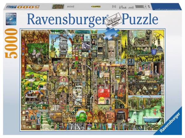 Puzzle: Ciudad rara de Ravensburger 5000 piezas - Colin Thompson