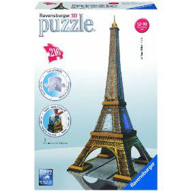 Torre Eiffel en 3D puzzle
