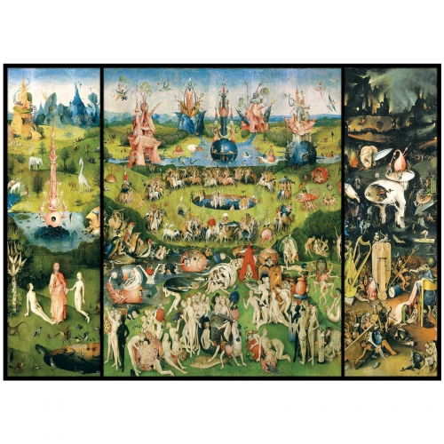 puzzle el jardin de las delicias 5000 piezas