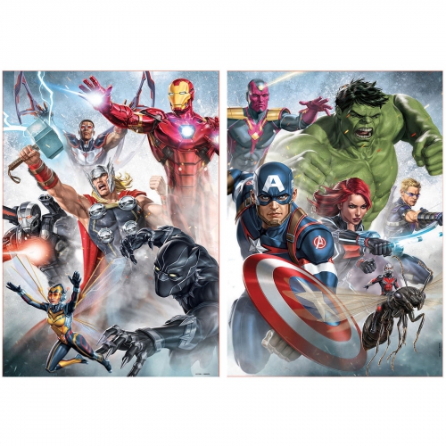 Rompecabezas 1000 Piezas Clementoni - Puzzle Infantil 60 Piezas Avengers; Puzzle Infantil SuperHéroes Marvel, A Partir De 5 Años (26112 Puzzle Superheroes