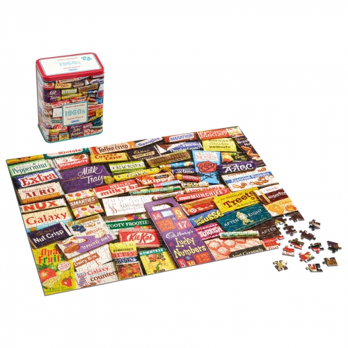 Puzzle GIBSONS: Puzzle de 500 piezas Dulces de los años 60 ( Ref ...