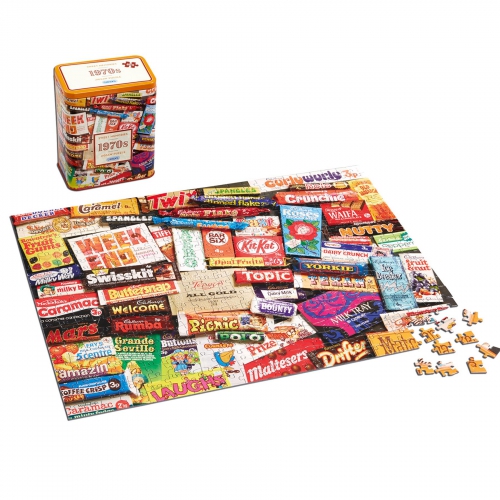 Puzzle GIBSONS: Puzzle de 500 piezas Dulces de los años 70 ( Ref ...