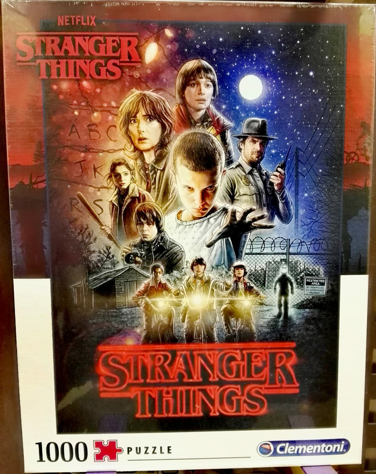 Stanger Things temporada 1 puzzle
