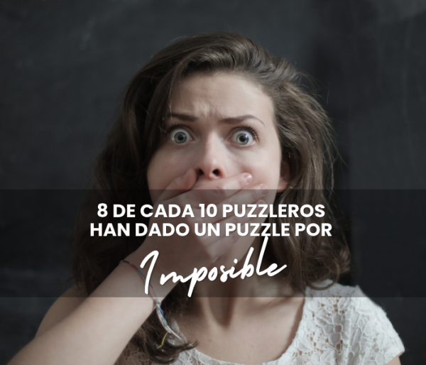 8 de cada 10 puzzleros han dado un puzzle por imposible y no lo han conseguido montar