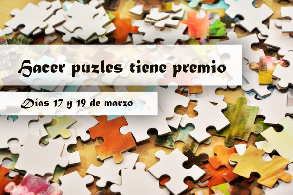 Hacer puzzles en el día del padre