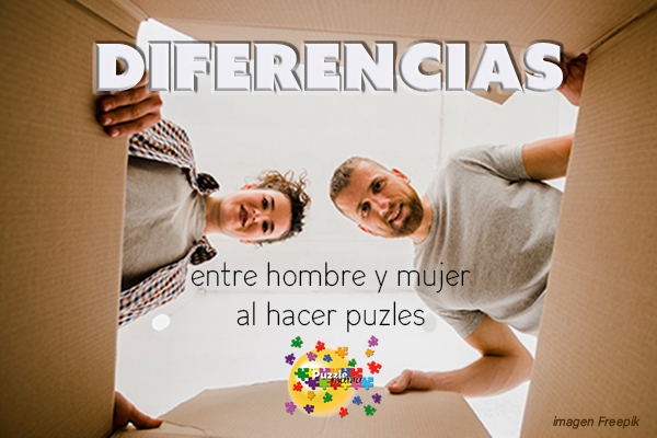 Diferencias entre hombres y mujeres a la hora de montar un puzzle