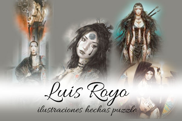 Ilustraciones de Luis Royo convertidas en puzzle