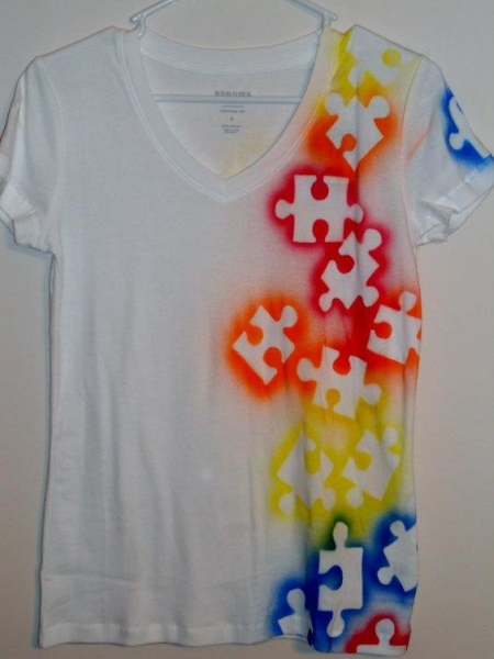 Impresión de negativo en camiseta - Vía: pinterest.com