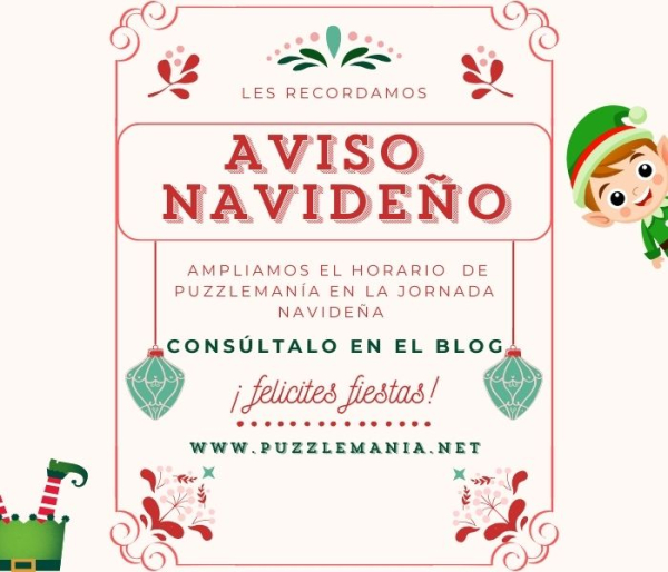horario puzzlemania navidad 2025