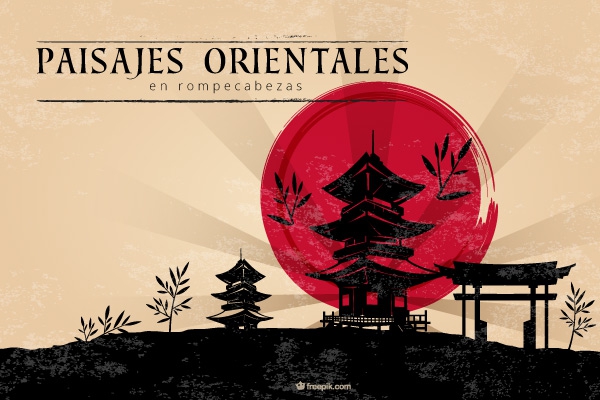 Paisajes y tradiciones orientales - Rompecabezas