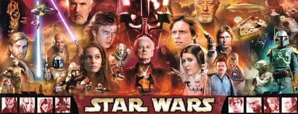 Lluvia de puzzles de Star Wars – despertar de la fuerza