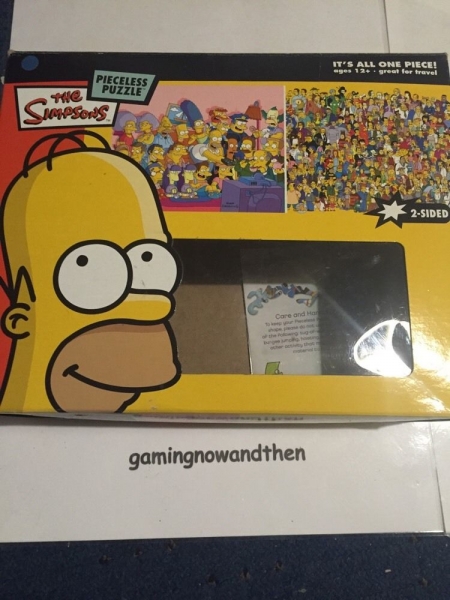 Puzzle de una sola pieza - ejemplo 5 simpsons