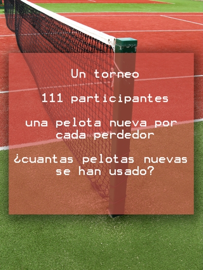 acertijo pelotas de tenis en puzzlemania.net