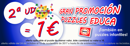 oferta puzzles educa