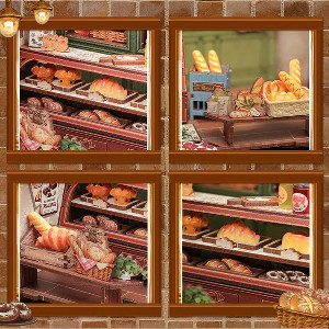Casa Miniatura  Mrs.Hunt Bakery