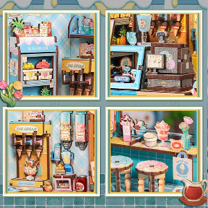 Casa Miniatura Heladeria Bella