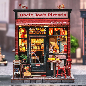 Casa minitura Uncle`s Pizzeria