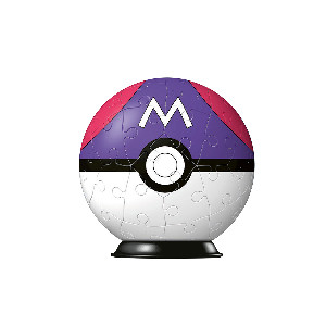 3D Bola morada Pokemón