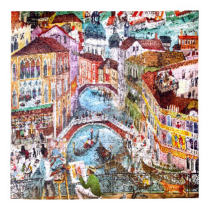 Artistas en Venecia