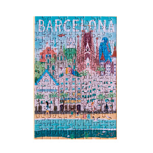 Micro Barcelona Skyline