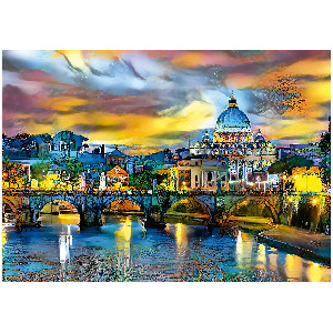 Basilica de San Pedro y puente de San Angelo*