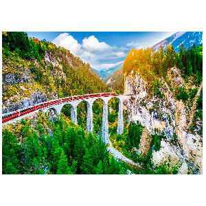 Bernina Express tren, Suiza