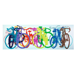 bicicletas de colores