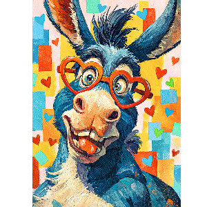 Burro enamorado