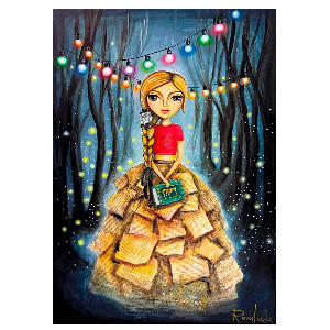 La chica ratón de biblioteca