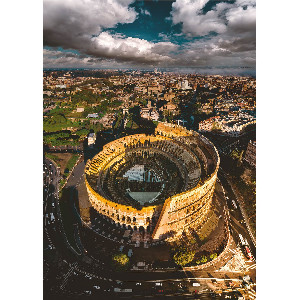 Vista aerea del Coliseo