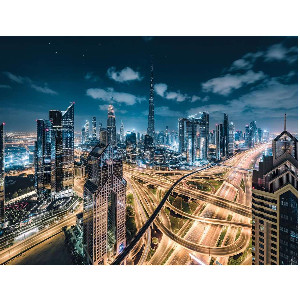 Dubai de  noche