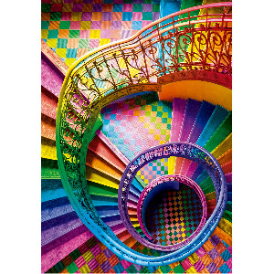 Escalera de colores