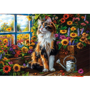 Gato meditando
