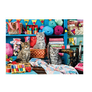 Costura con gatitos