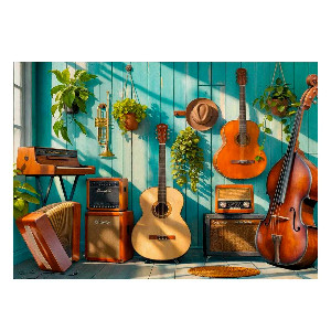 Guitarras en el garaje