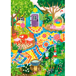 Mosaico de jardín