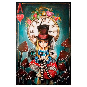 La hora del te con Alicia