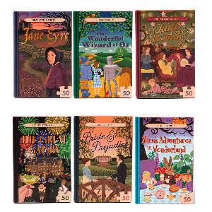 Mini puzzle libros