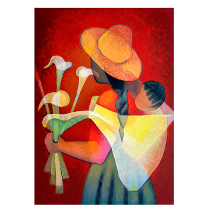 La vendedora de lirios