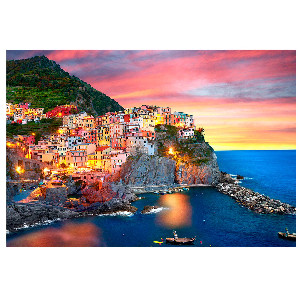 Manarola al atardecer