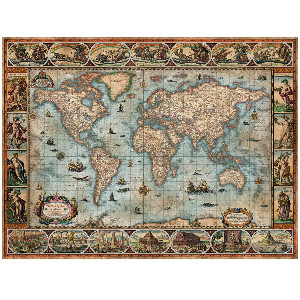 Mapa del mundo Rajko Zigic